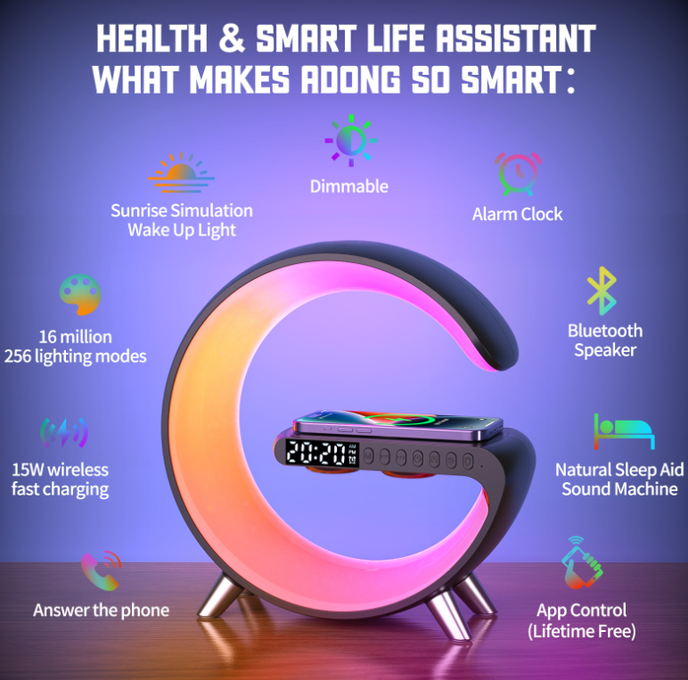 Smart Bluetooth Speaker Lamp